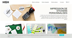 Desktop Screenshot of high-stickers.com